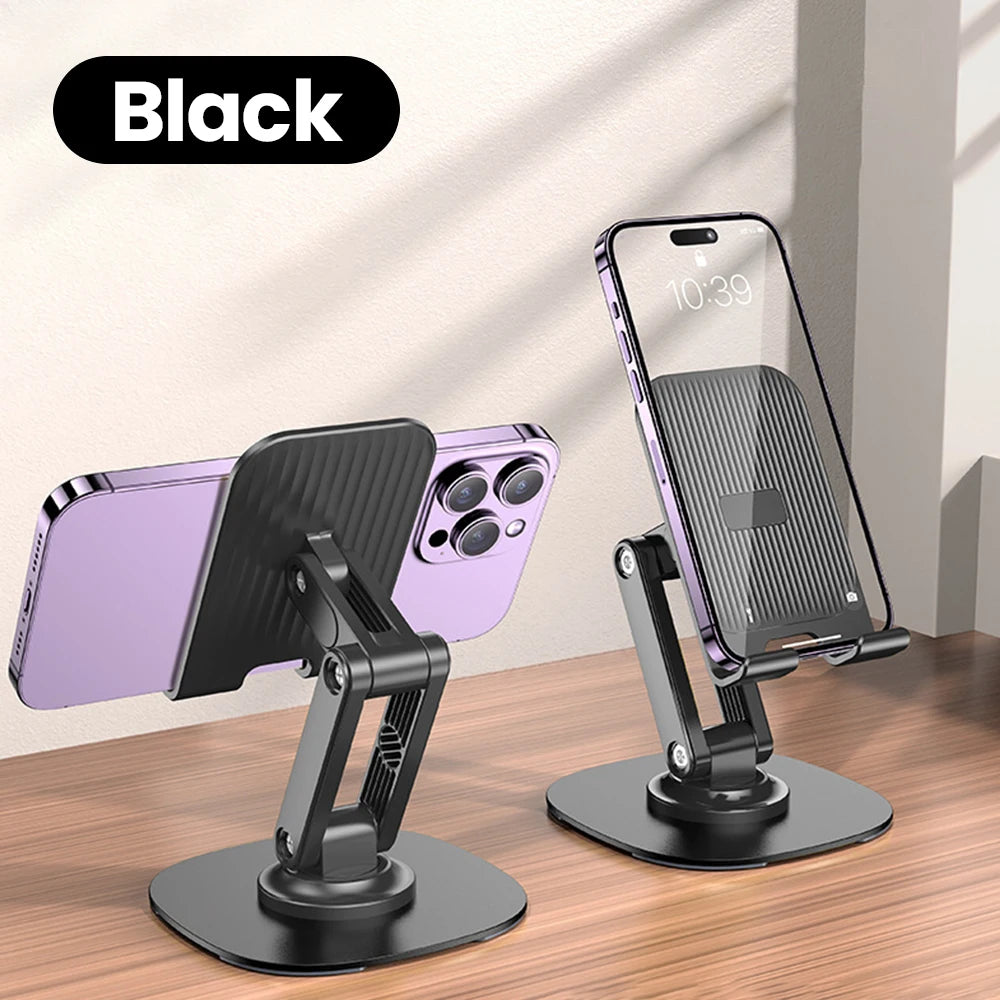 360 ° Rotation Phone Holder Foldable Desk Mobile Phone Holder Stand For IPhone Xiaomi Universal Table Cell Phone Stand Support