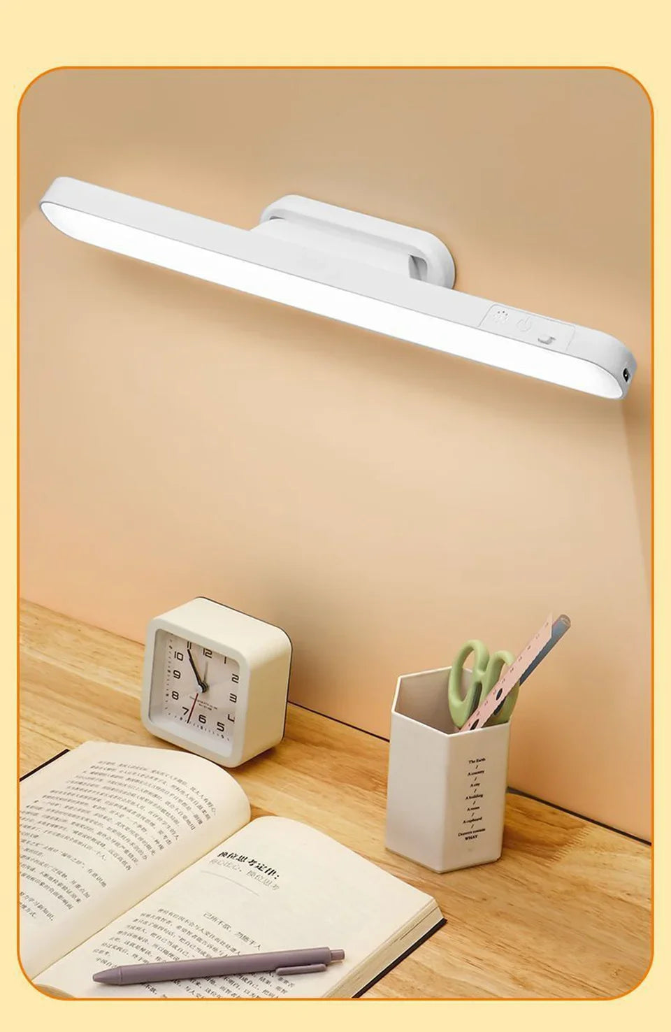 Remote LED Desk Lamp Magnetic Hanging Night Light USB Rechargeable Table Lamp 3 Colors Reading Light For Cabinet Closet Wardrobe NOTE this product is unavailable for Ireland