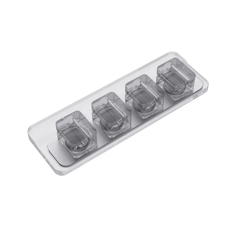 Magnetic Mobile Phone Wire Winding Device Desktop Detachable 4 Magnetic box Smartphone Charging Cable Magnetic Clamp