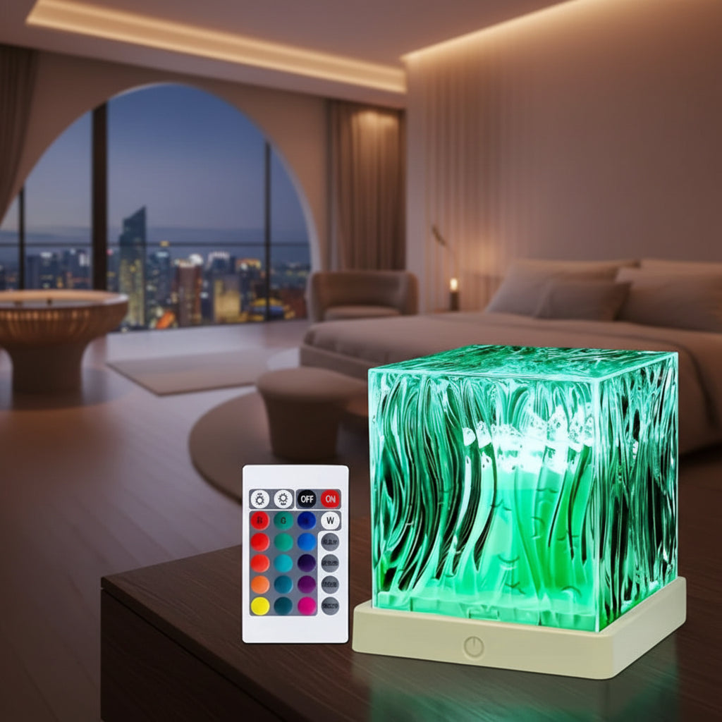 Ocean Wave Projector Light 16Colors Remote LED