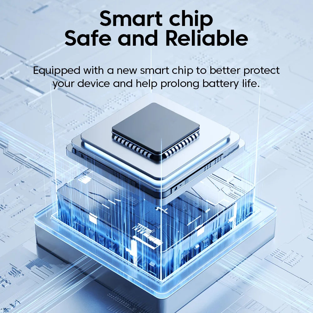 US / EU / UK  65W GaN Charger Digital Display Type-C USB Fast Charger with Retractable USB C Cable Phone Charger For iPhone 15 16 17 Samsung