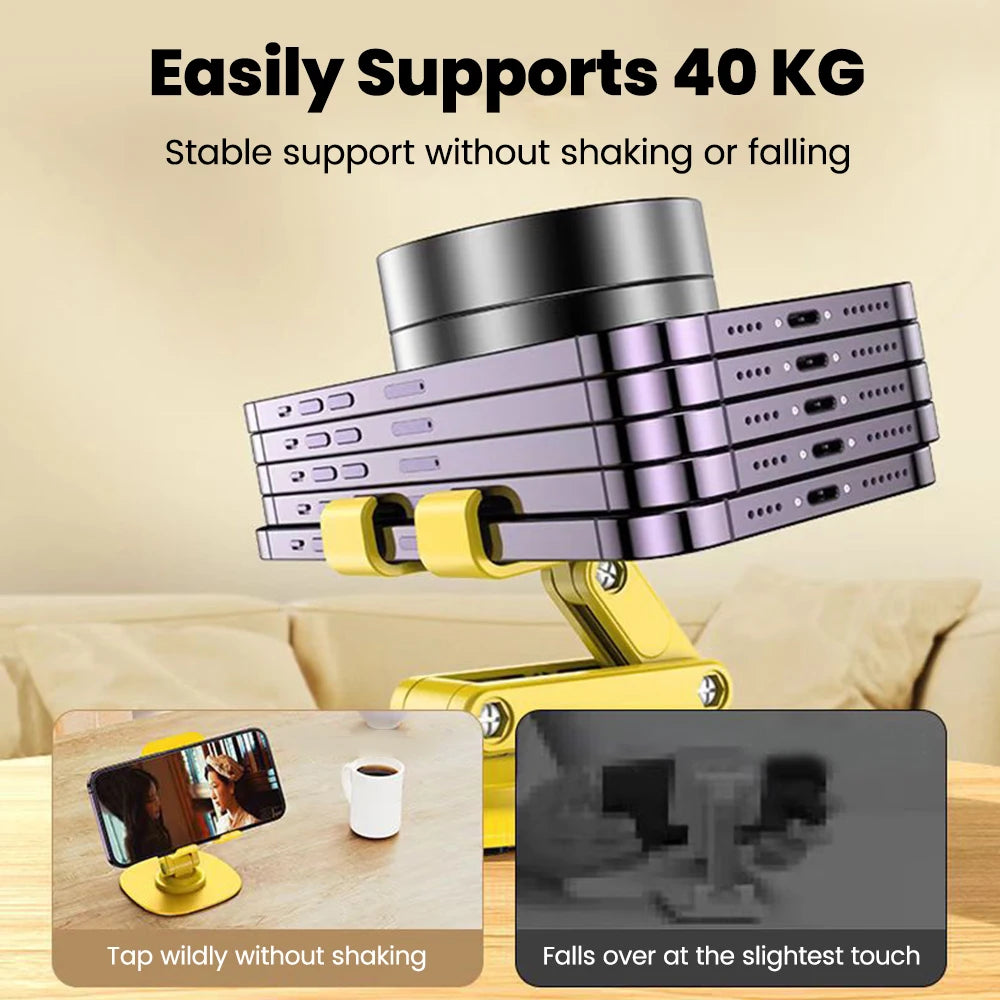 360 ° Rotation Phone Holder Foldable Desk Mobile Phone Holder Stand For IPhone Xiaomi Universal Table Cell Phone Stand Support