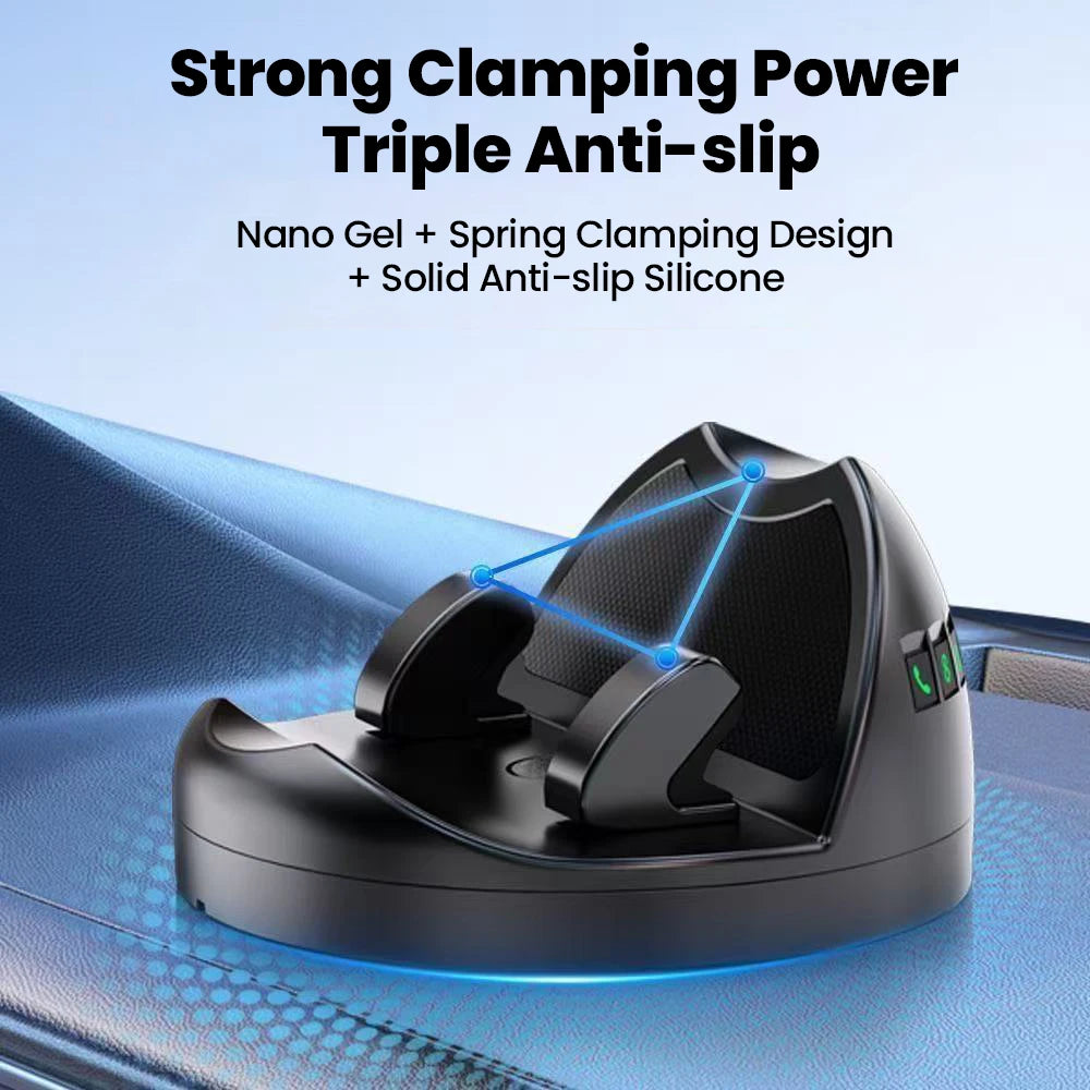 Dashboard Car Phone Holder 360 Rotation Silicone Phone Mount for Car Dash Car Number Plate Universal Mobile Phone Holder Support