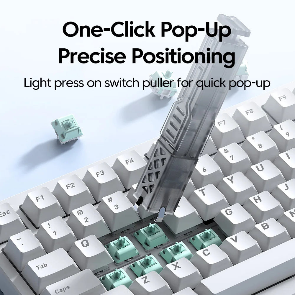 2 in 1 Switch Puller Keycap Puller Key Switch Keycap Puller for Mechanical Keyboard Gaming Keyboard Switches Cleaning Tool