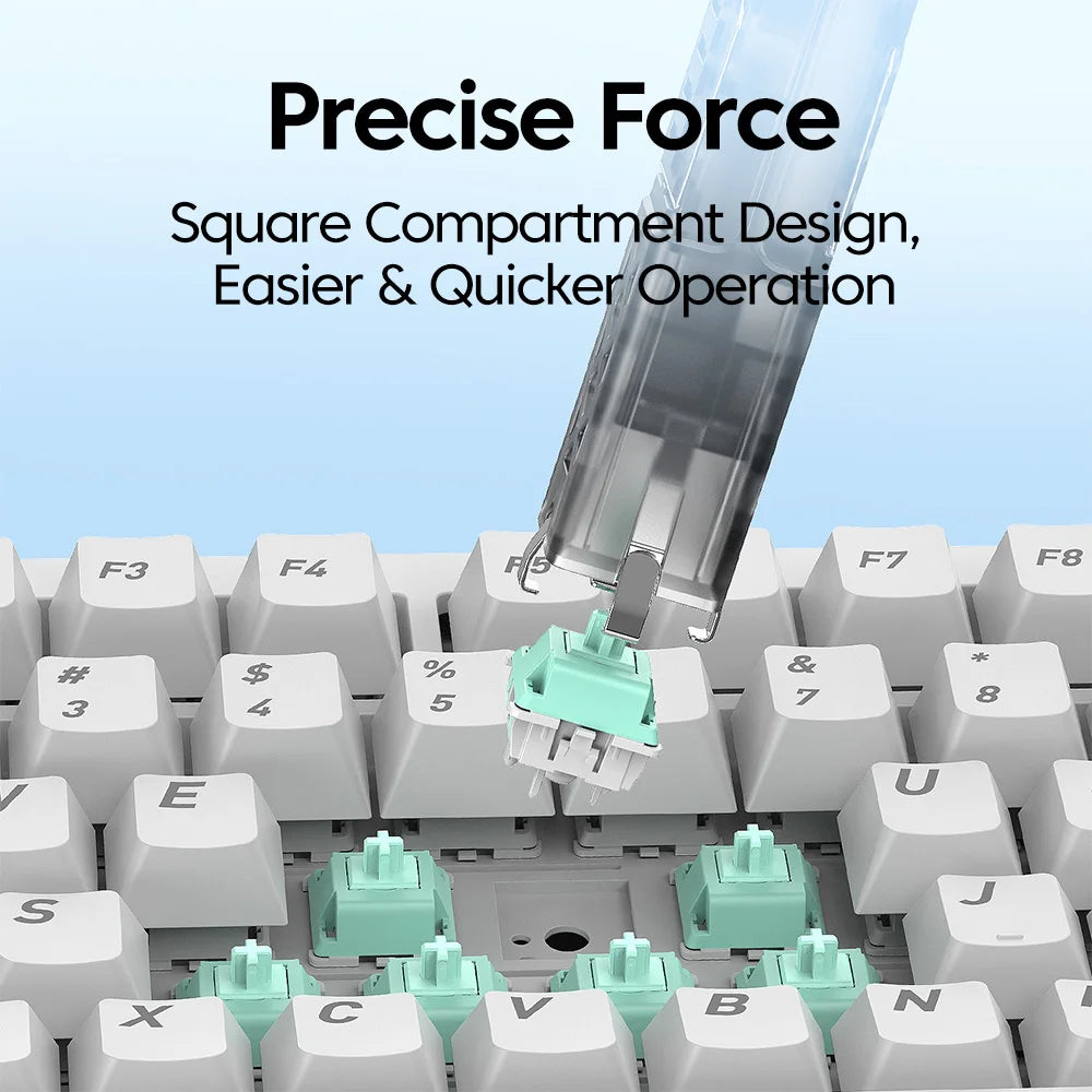 2 in 1 Switch Puller Keycap Puller Key Switch Keycap Puller for Mechanical Keyboard Gaming Keyboard Switches Cleaning Tool